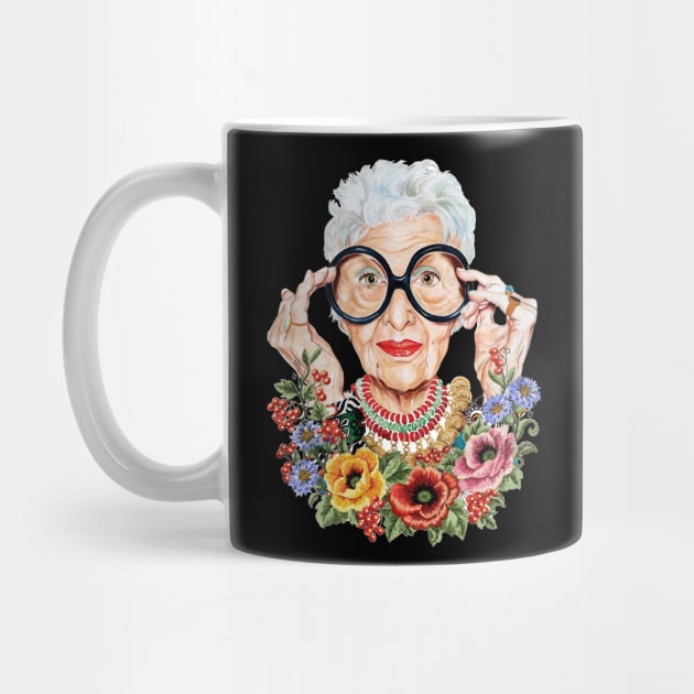 Iris Apfel fashion by The Prediksi 